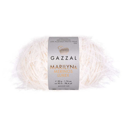 Gazzal Marilyn and Merinos Lurex  50g / 90m