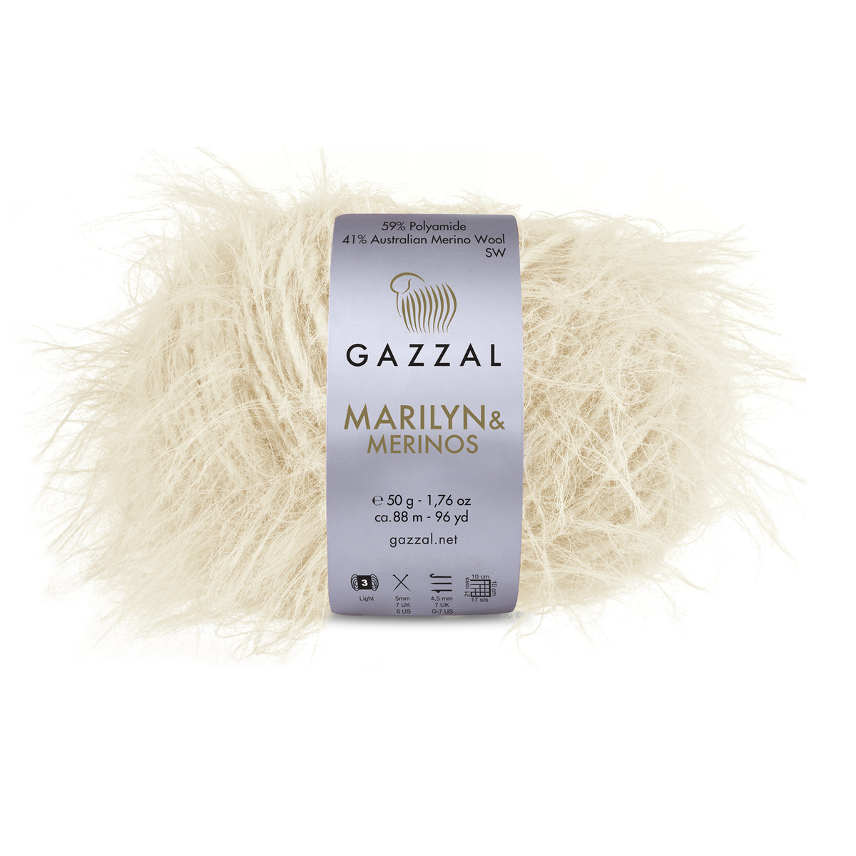 Gazzal Marilyn and Merinos 50g / 88m