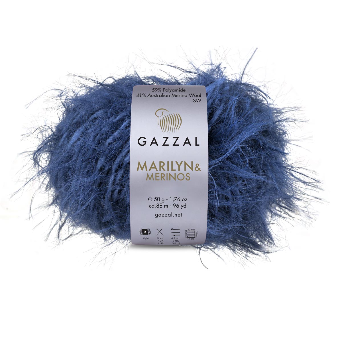 Gazzal Marilyn and Merinos 50g / 88m