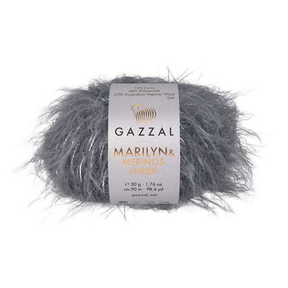 Gazzal Marilyn and Merinos Lurex  50g / 90m