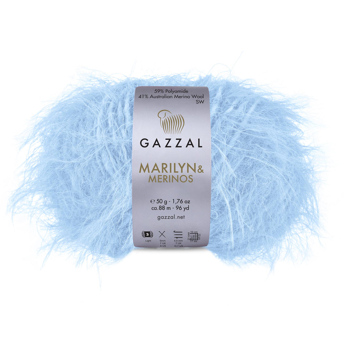 Gazzal Marilyn and Merinos 50g / 88m
