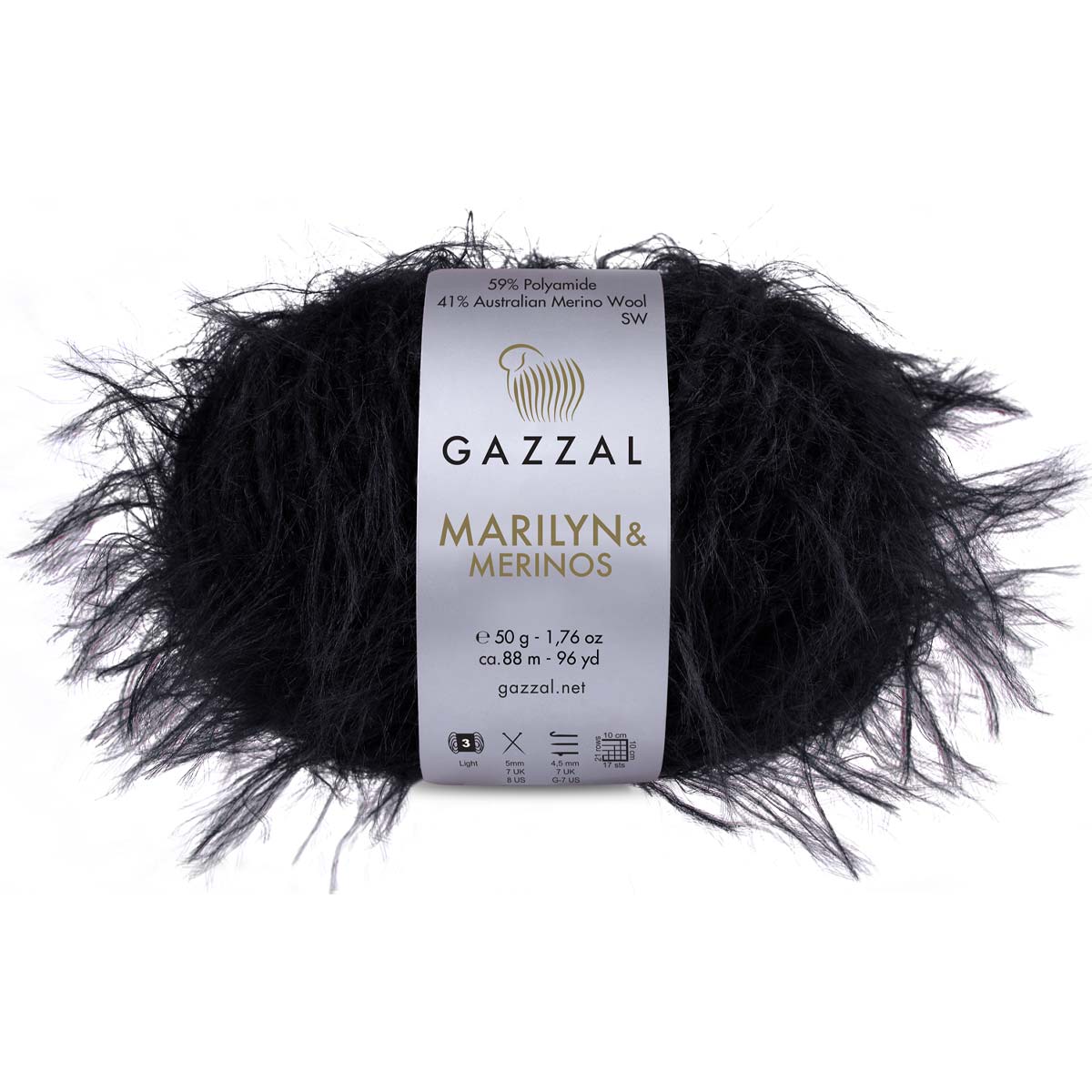 Gazzal Marilyn and Merinos 50g / 88m