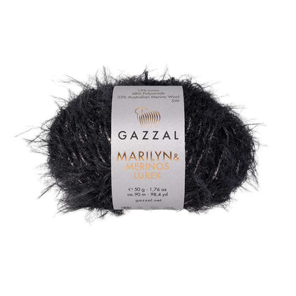 Gazzal Marilyn and Merinos Lurex  50g / 90m