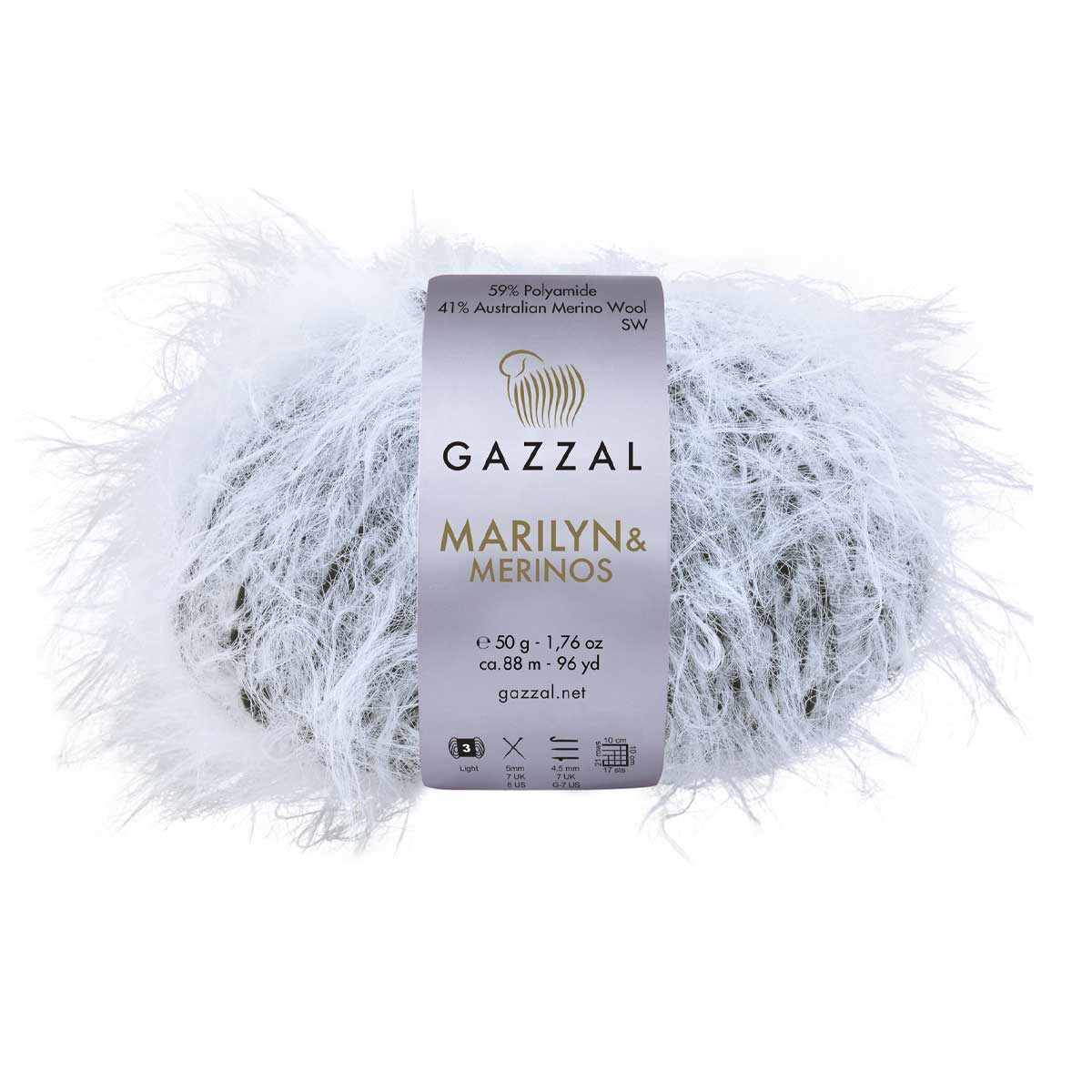 Gazzal Marilyn and Merinos 50g / 88m