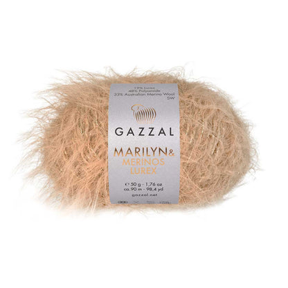 Gazzal Marilyn and Merinos Lurex  50g / 90m