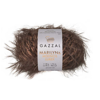 Gazzal Marilyn and Merinos Lurex  50g / 90m