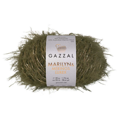 Gazzal Marilyn and Merinos Lurex  50g / 90m