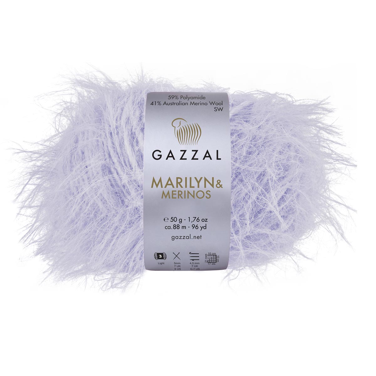 Gazzal Marilyn and Merinos 50g / 88m