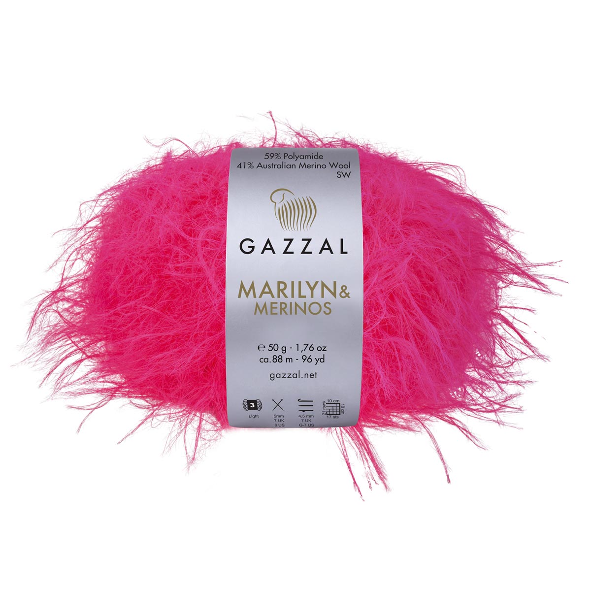 Gazzal Marilyn and Merinos 50g / 88m