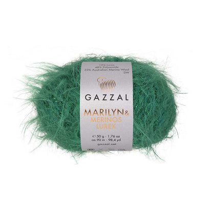Gazzal Marilyn and Merinos Lurex  50g / 90m