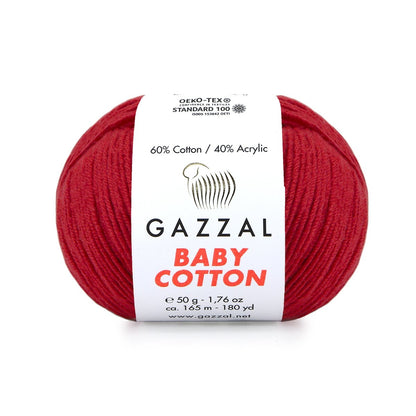Gazzal Baby Cotton Yarn Soft Amigurumi