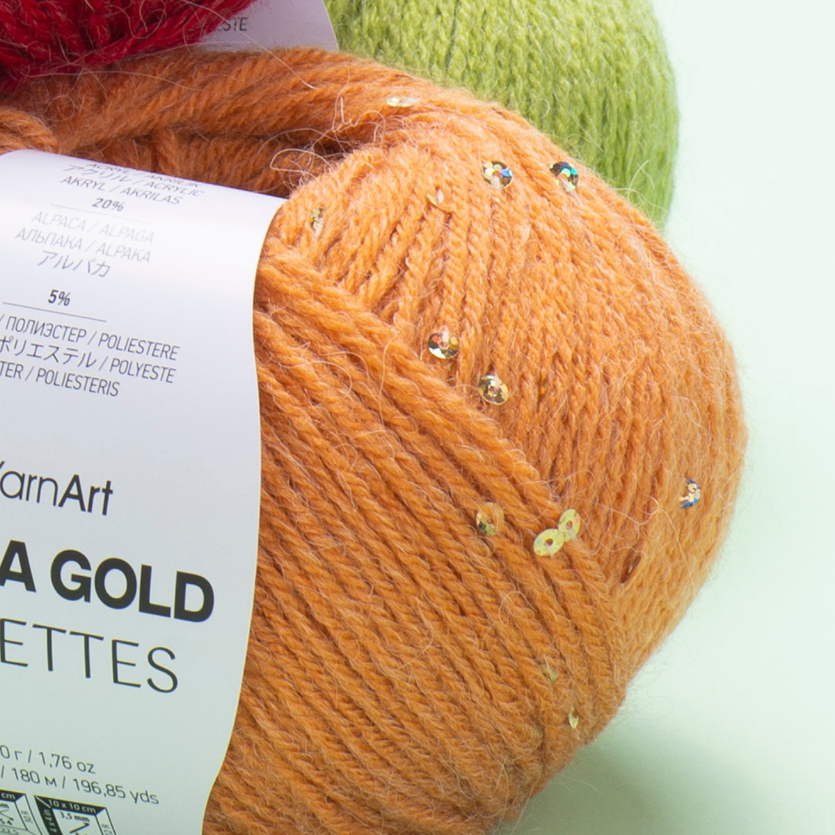 YarnArt Alpaca Gold Paillettes 50g