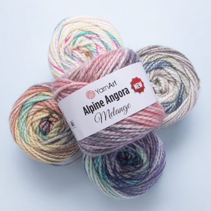 YarnArt Alpine Angora Melange 150g