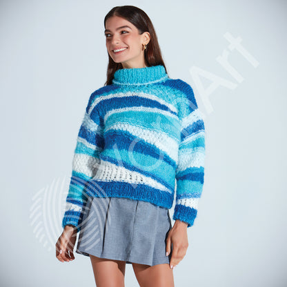 YarnArt Bellissimo Mohair Mulicolour Yarn