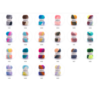 YarnArt Bellissimo Mohair Mulicolour Yarn