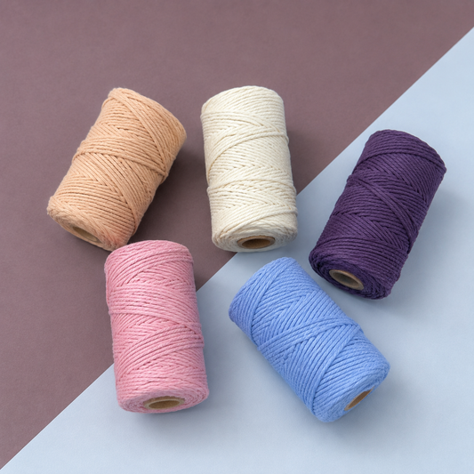 Macramé Cord 3mm Single Twist – 100m Spool