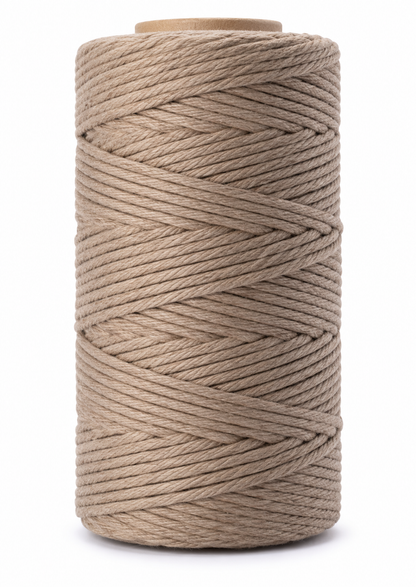 Macramé Cord 2mm Single Twist 50m Spool