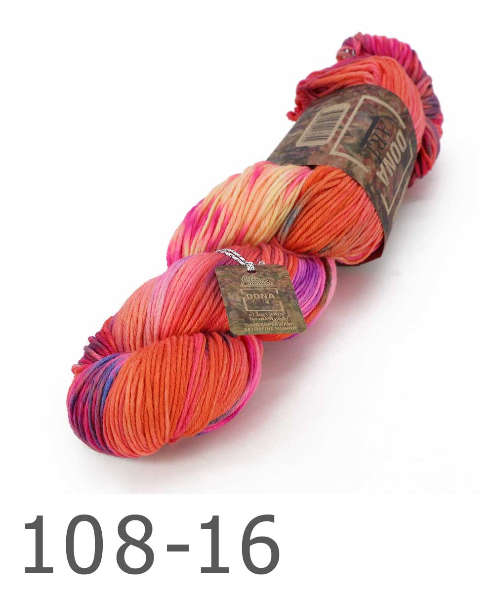 Fibra Natura DonaArt Hand-Dyed Merino Yarn