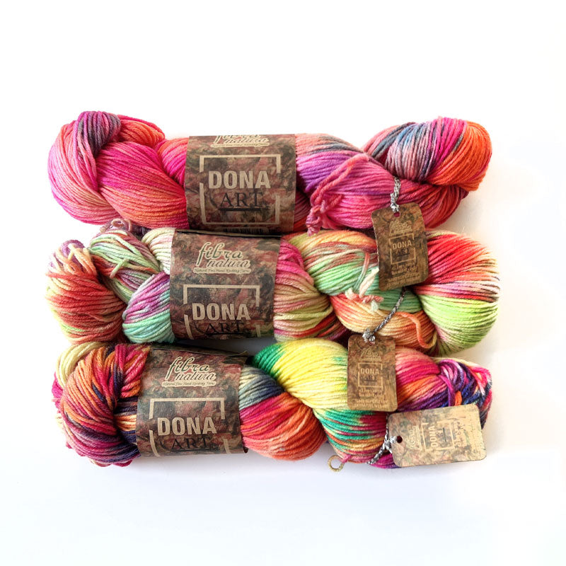 Fibra Natura DonaArt Hand-Dyed Merino Yarn