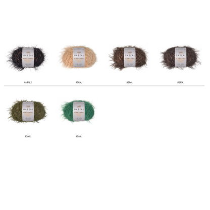 Gazzal Marilyn and Merinos Lurex  50g / 90m