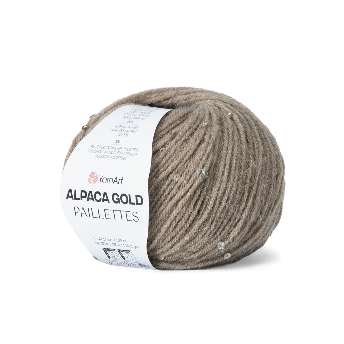 YarnArt Alpaca Gold Paillettes 50g