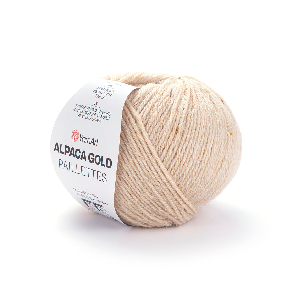 YarnArt Alpaca Gold Paillettes 50g