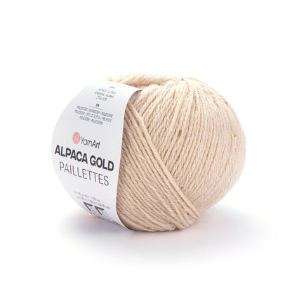 YarnArt Alpaca Gold Paillettes 50g