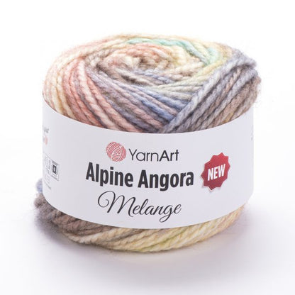 YarnArt Alpine Angora Melange 150g