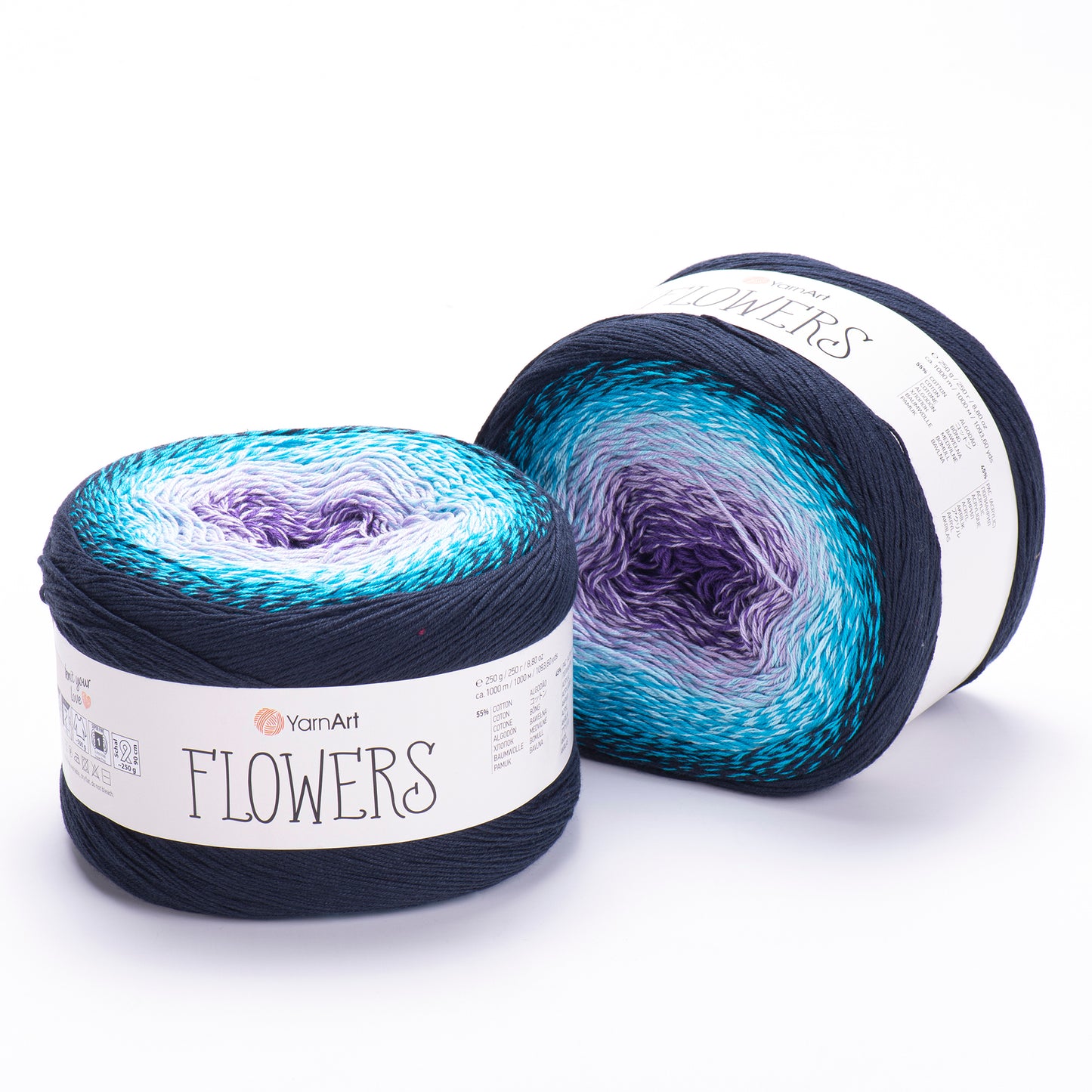 YarnArt Flowers Gradient Cake Yarn