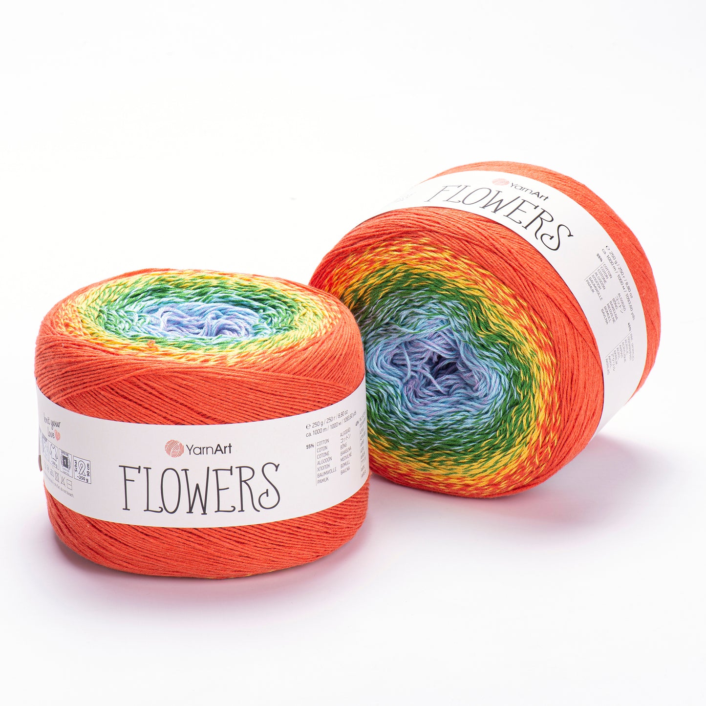 YarnArt Flowers Gradient Cake Yarn