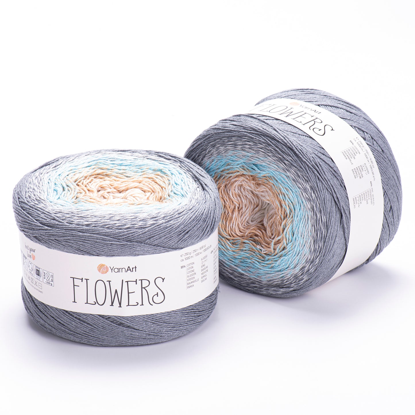 YarnArt Flowers Gradient Cake Yarn
