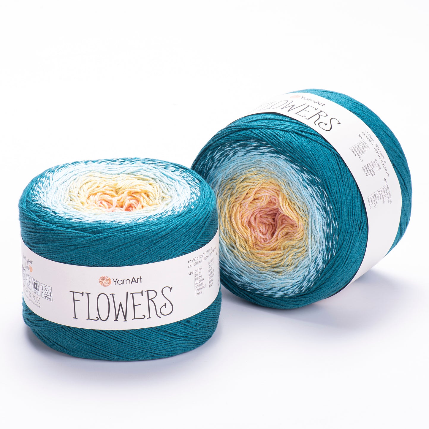 YarnArt Flowers Gradient Cake Yarn