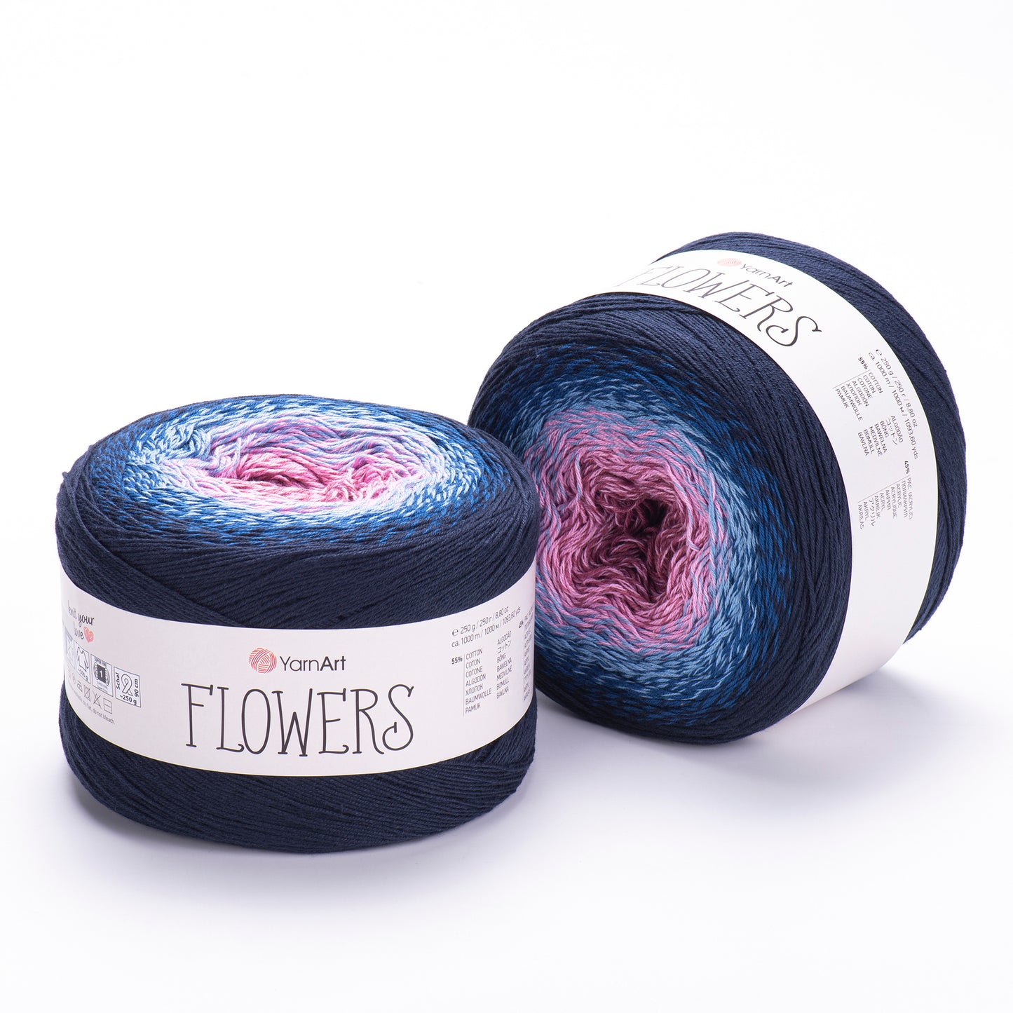 YarnArt Flowers Gradient Cake Yarn
