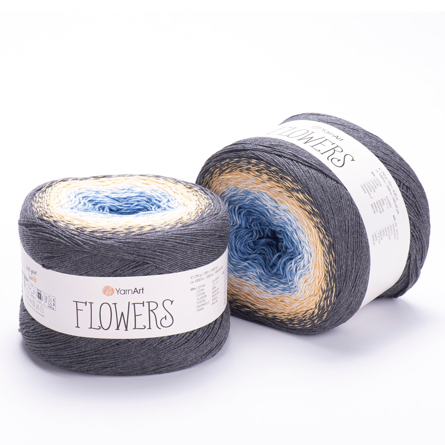 YarnArt Flowers Gradient Cake Yarn