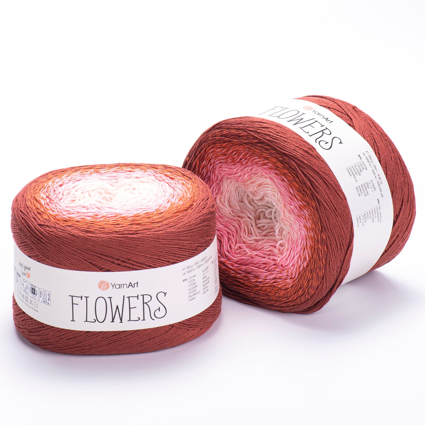 YarnArt Flowers Gradient Cake Yarn