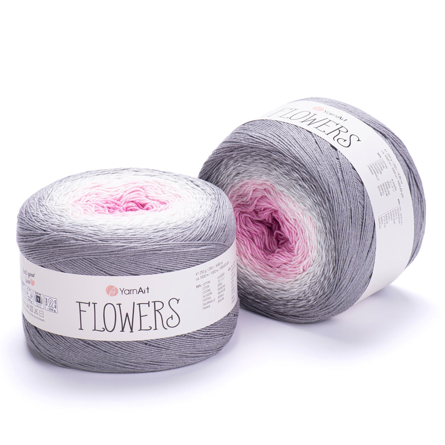 YarnArt Flowers Gradient Cake Yarn