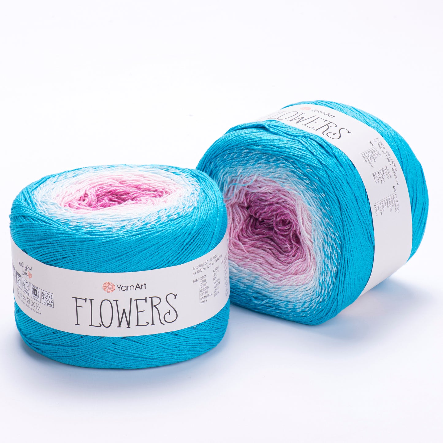YarnArt Flowers Gradient Cake Yarn