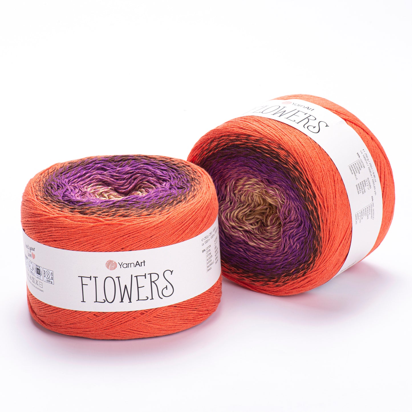 YarnArt Flowers Gradient Cake Yarn