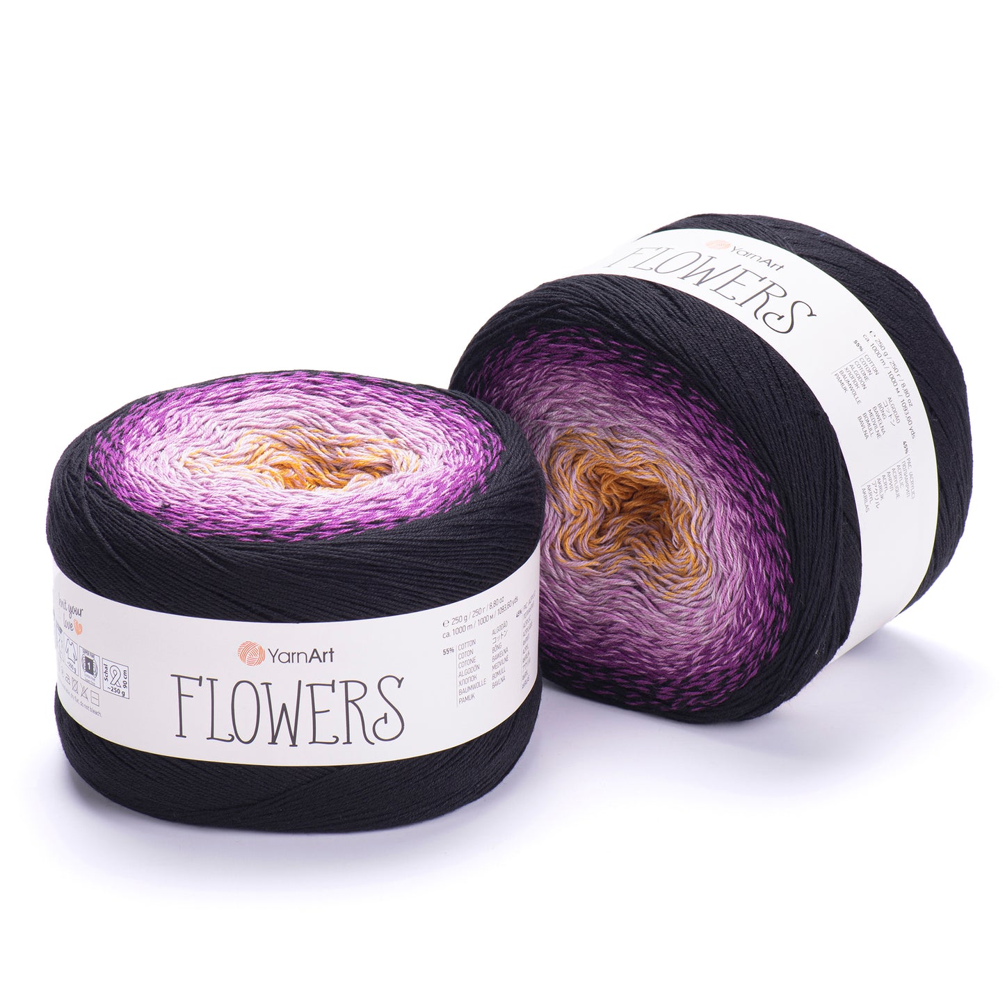 YarnArt Flowers Gradient Cake Yarn