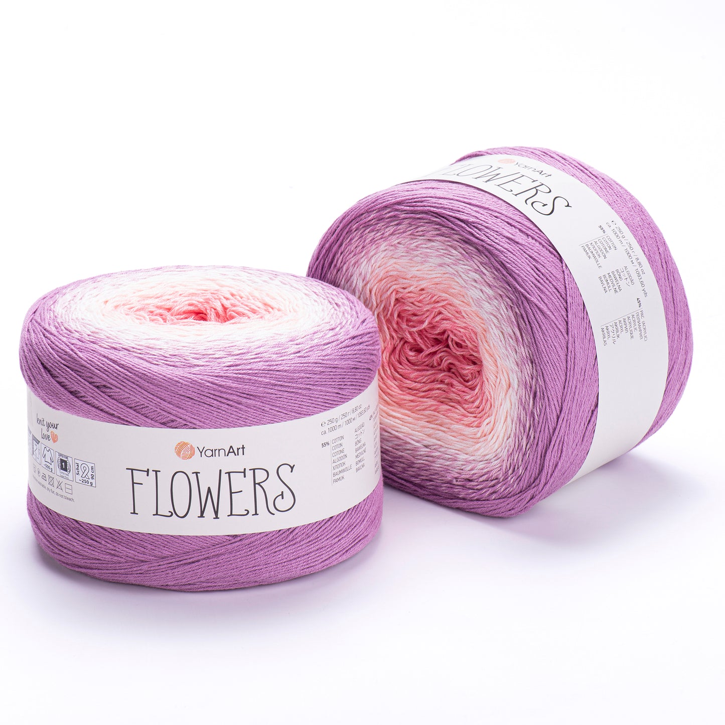 YarnArt Flowers Gradient Cake Yarn