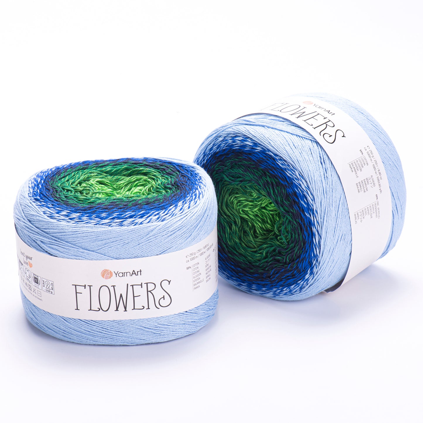 YarnArt Flowers Gradient Cake Yarn