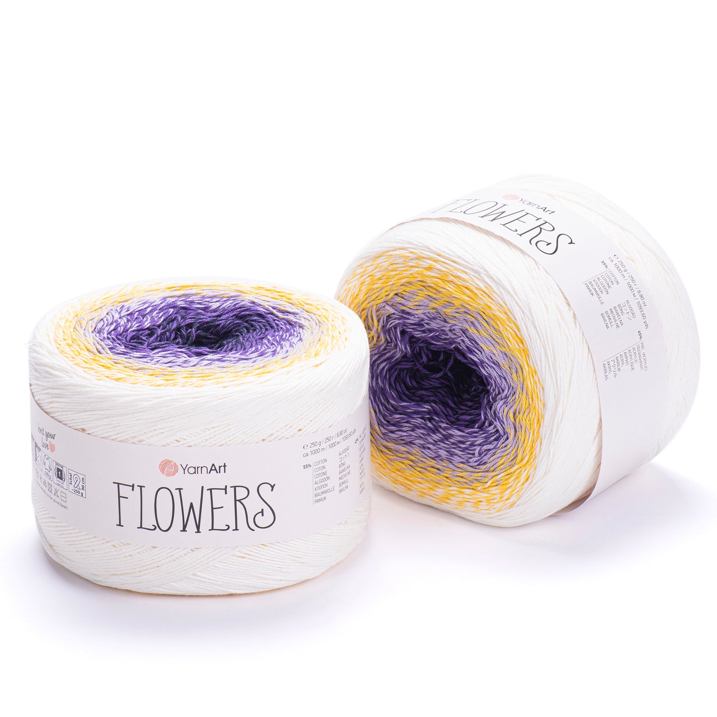 YarnArt Flowers Gradient Cake Yarn