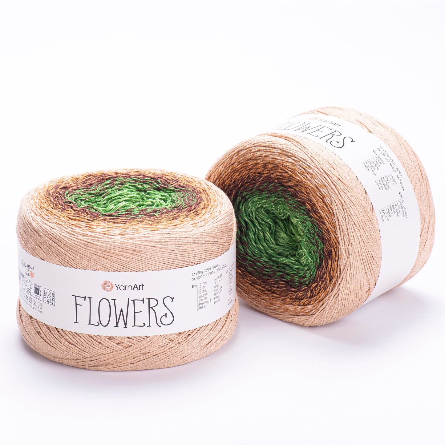 YarnArt Flowers Gradient Cake Yarn