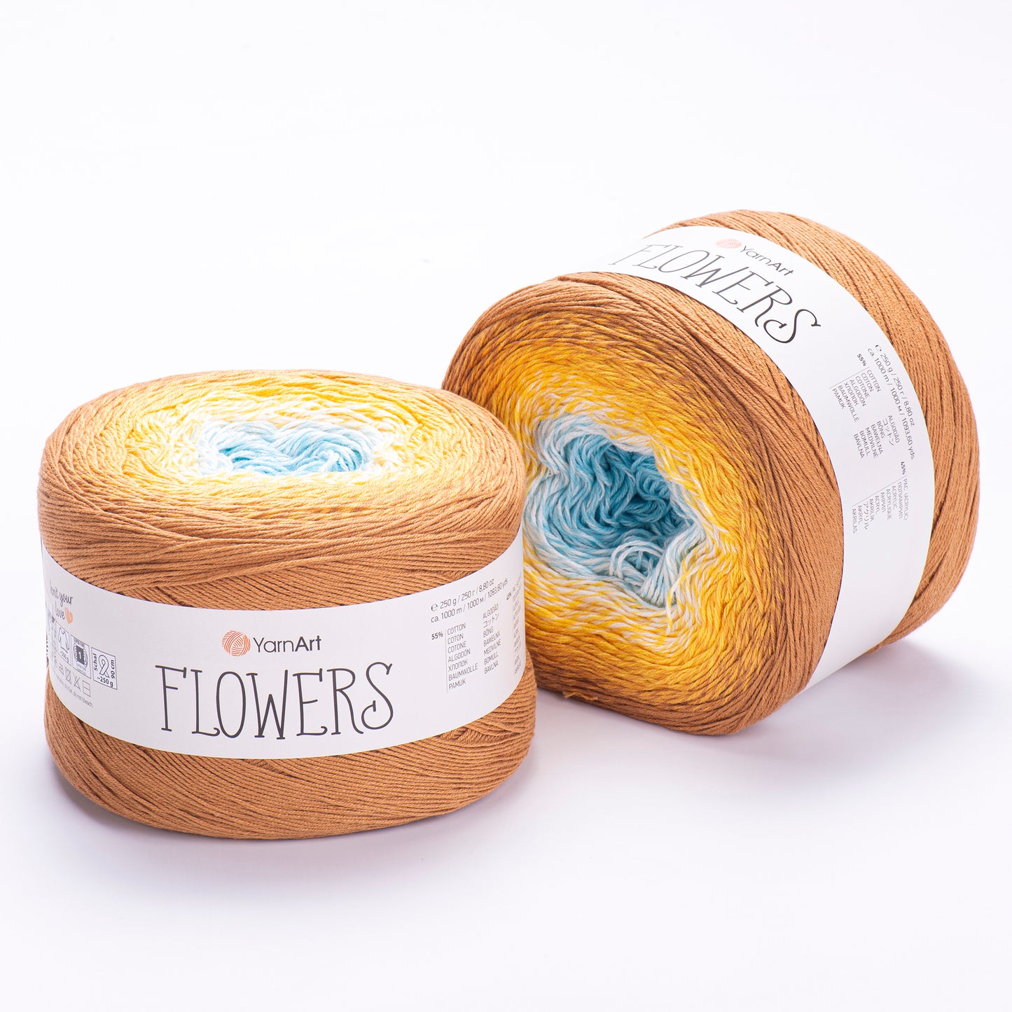YarnArt Flowers Gradient Cake Yarn
