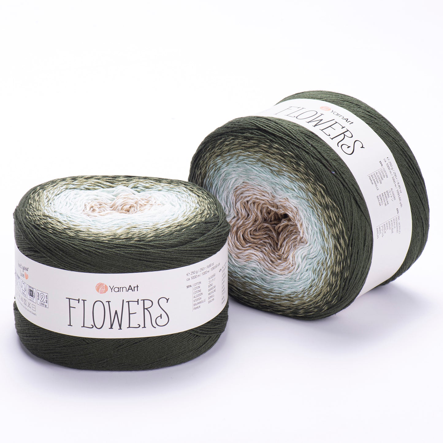 YarnArt Flowers Gradient Cake Yarn
