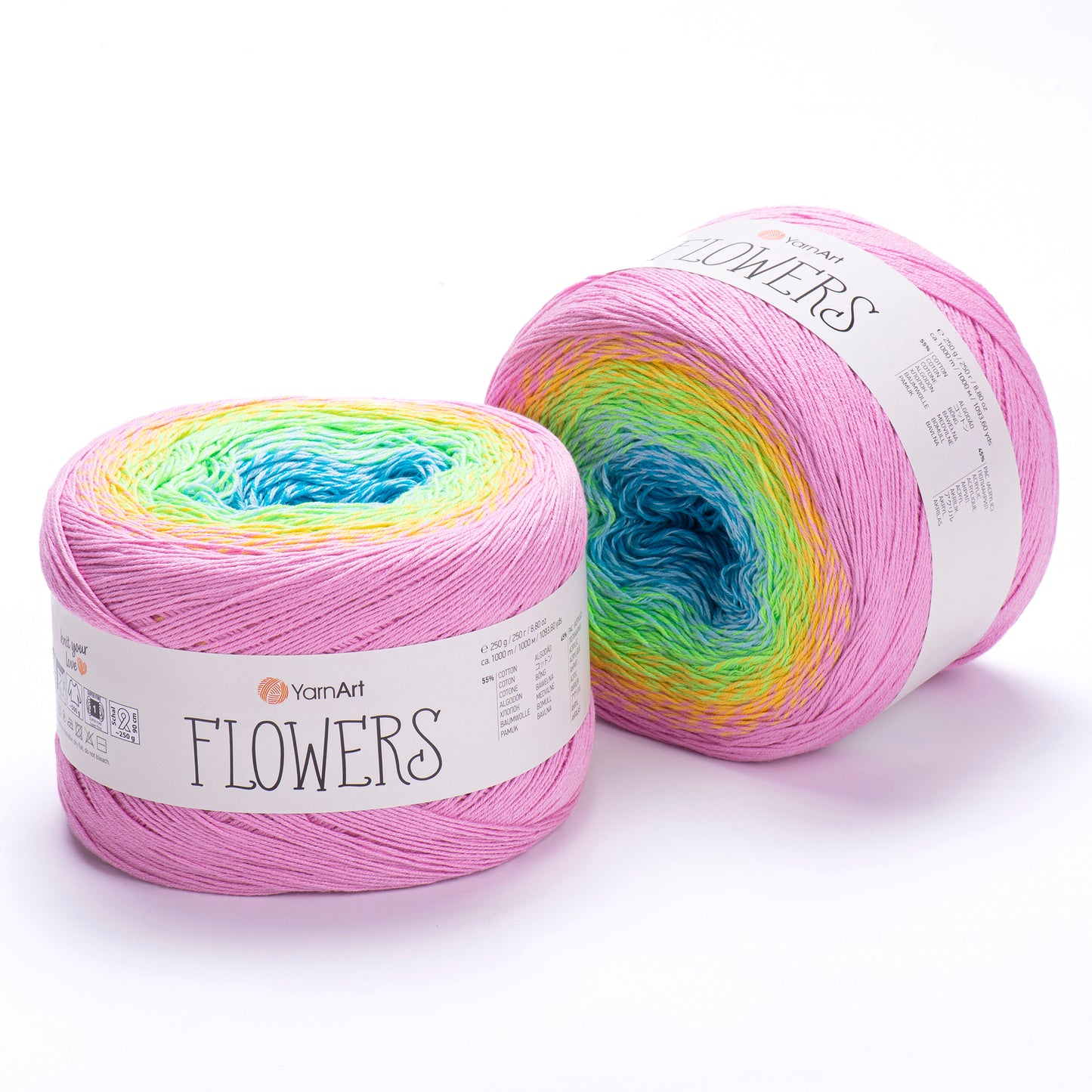 YarnArt Flowers Gradient Cake Yarn
