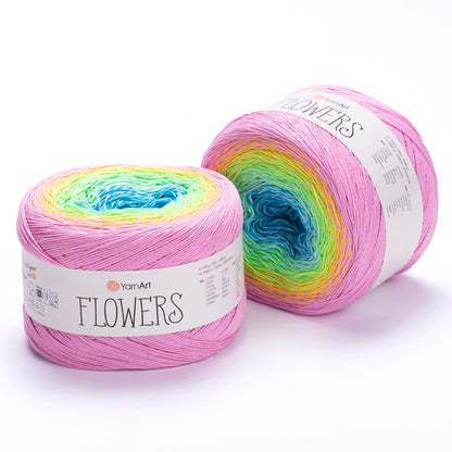 YarnArt Flowers Gradient Cake Yarn