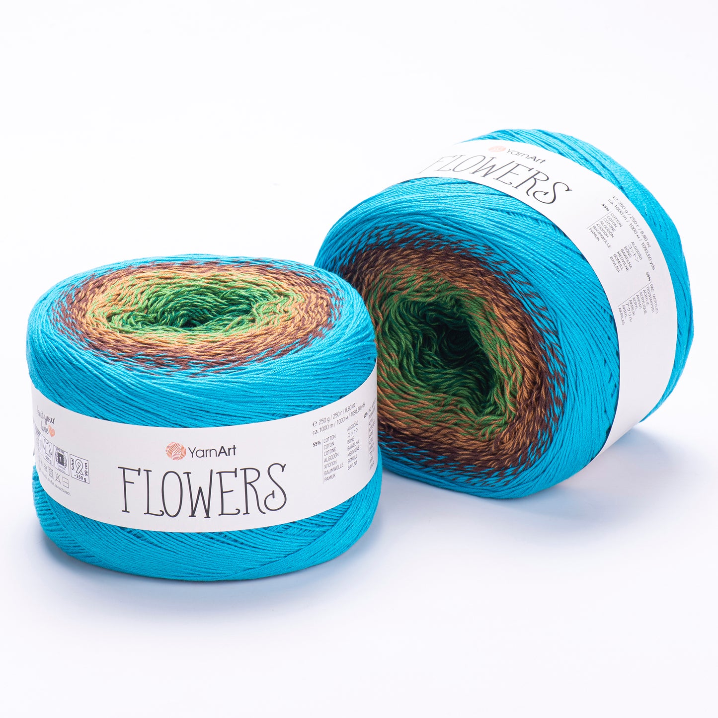 YarnArt Flowers Gradient Cake Yarn