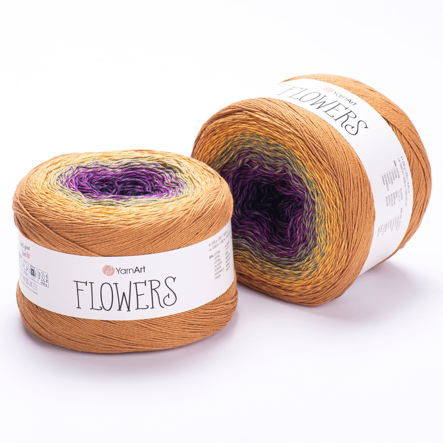 YarnArt Flowers Gradient Cake Yarn