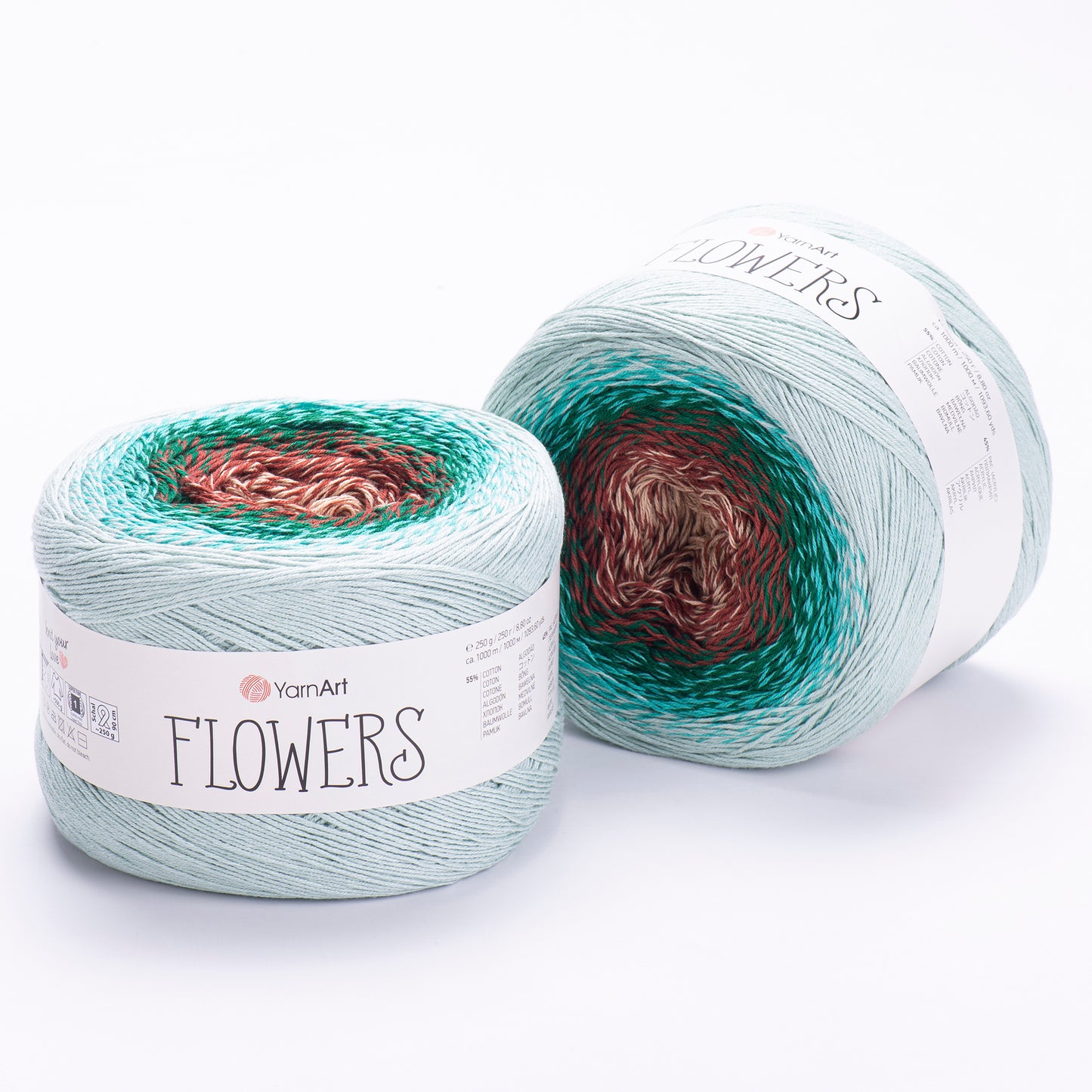 YarnArt Flowers Gradient Cake Yarn